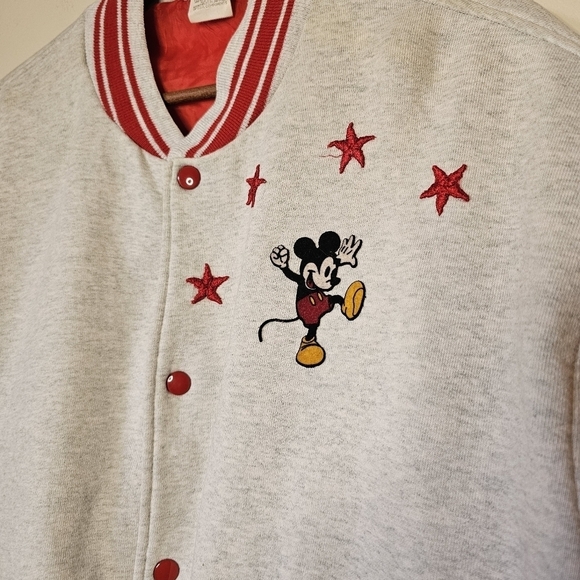 Mickey & Co Vintage Sweat Bomber Jacket Size  XL ,Extra Large - Picture 4 of 9
